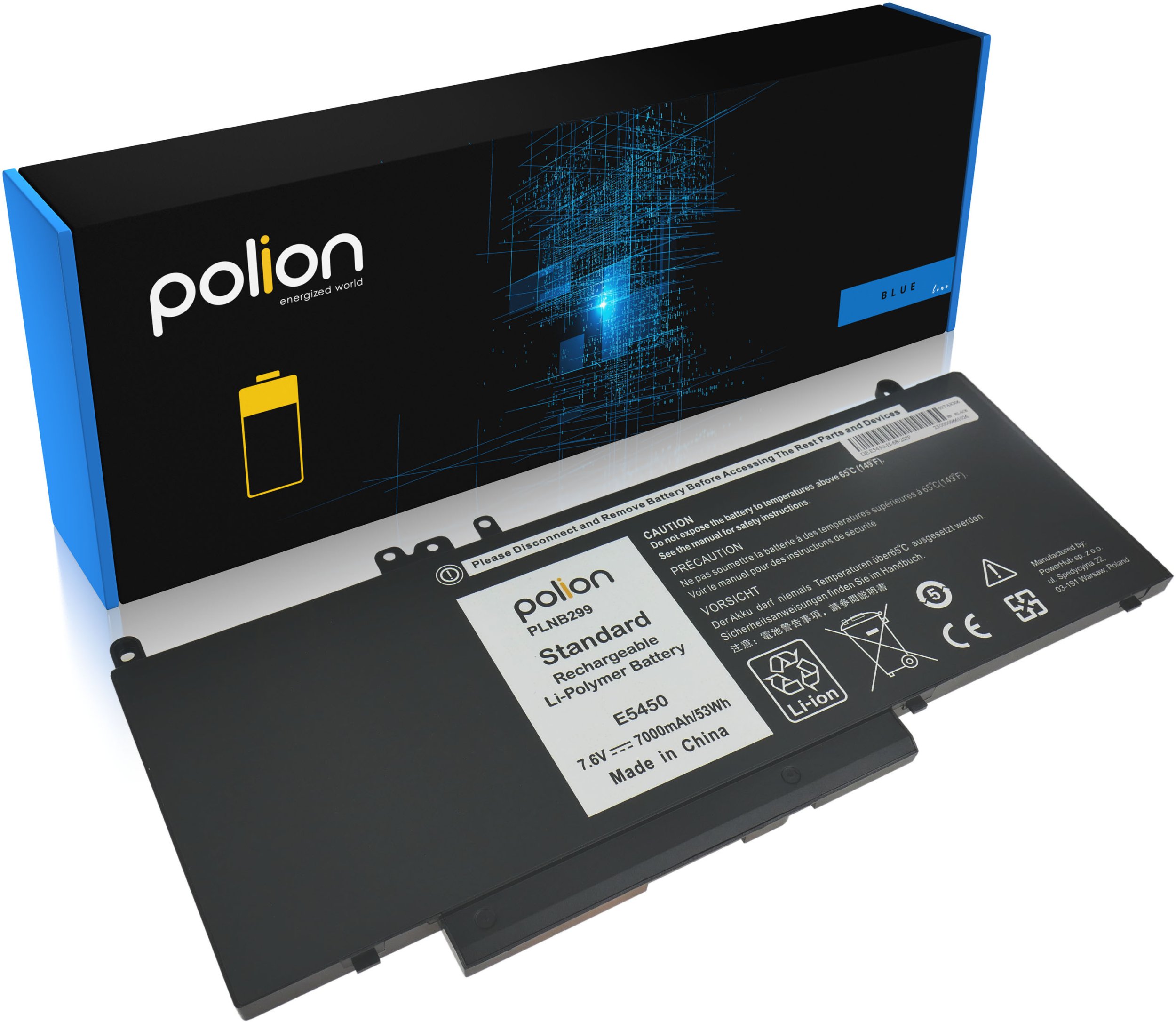 Bateria do laptopa DELL G5M10 Latitude Latitude E5450 E5550 7000mAh