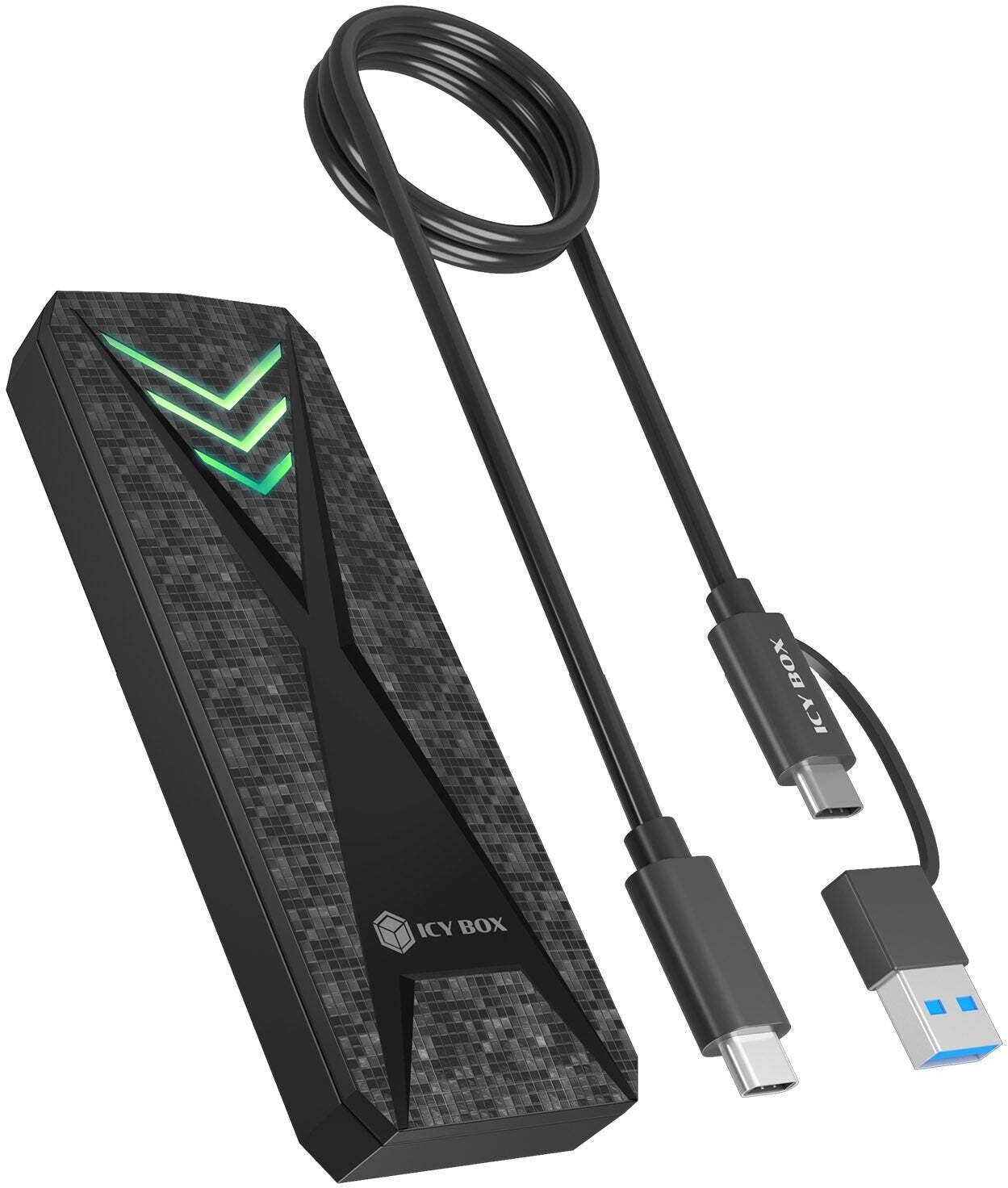 Icy Box Geh. IcyBox Spade Case 1805 NVMe M.2 USB 3.2 Gen 2 Type-C
