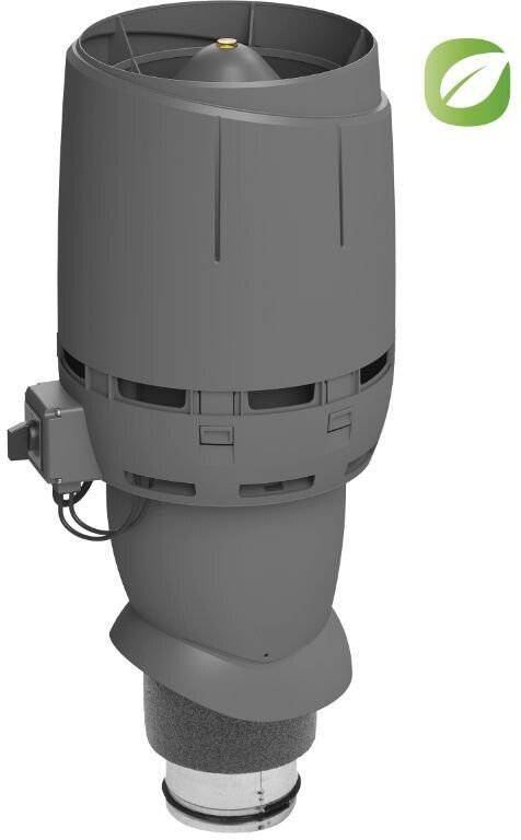 PRZYBYSZ wentylator dachowy ECO* FLOW 125P/500 antracytowy one size