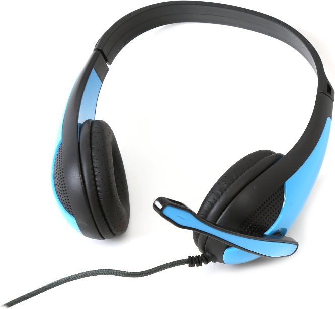 Zdjęcia - Słuchawki Omega   Freestyle FH4008 Niebieskie  (FH4008BL)