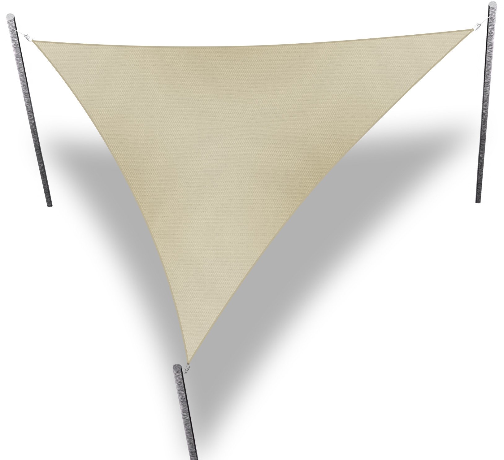 Żagiel wodoszczelny premium 5,2x5,2x5,2 - Beżowy