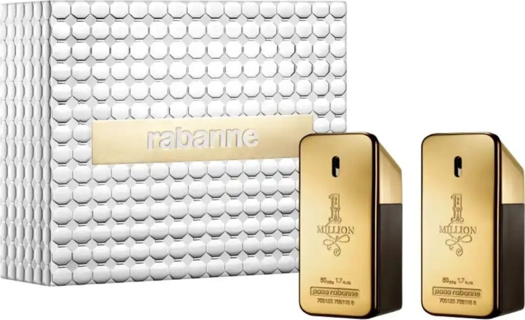 Paco Rabanne 1 Million Eau de Toilette 2x50ml.