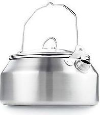 GSI Outdoors Czajnik turystyczny Glacier Stainless Tea Kettle 1L srebrny