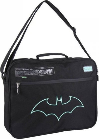 Batman Torba szkolna Batman Czarny (29 x 6 x 38 cm)