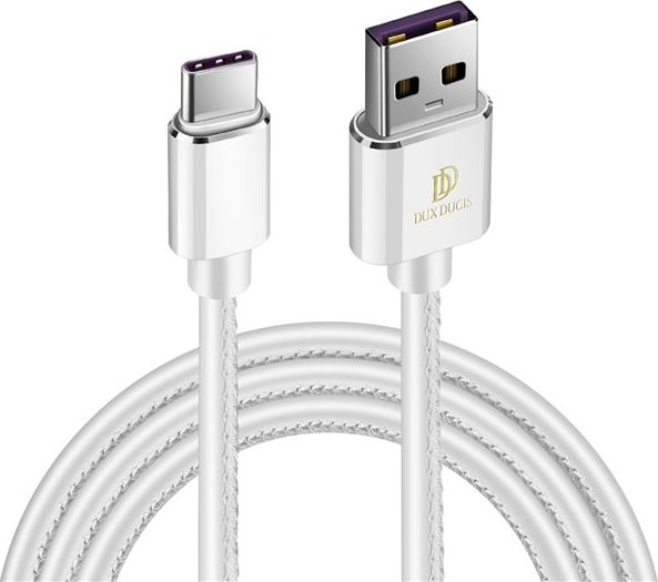 Kabel USB Dux Ducis USB-A - USB-C 1 m Biały (54624-uniw)
