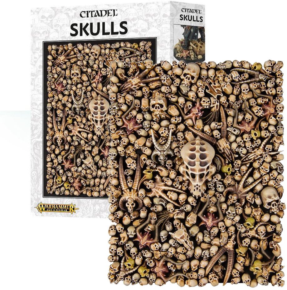 Games Workshop Zestaw czaszek Warhammer 40000 Citadel Skulls
