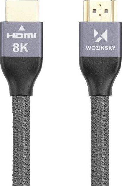 Kabel Wozinsky HDMI - HDMI 1m srebrny (WHDMI-10)