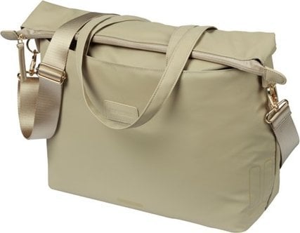 Basil Torba MANHATTAN COMMUTER OFFICE BICYCLE BAG, HOOK-ON, 12L, Wodoodporna, Taupe (NEW 2025)