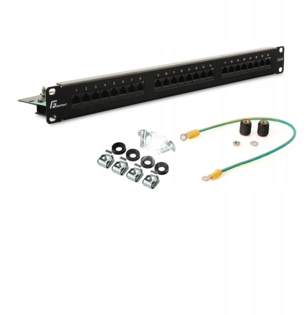 PATCH PANEL UTP CAT.6 24 PGF-6UTP24-B5 GETFORT
