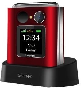 Telefon komórkowy Beafon Bea-fon Fold 10 LTE czerwony (2026)