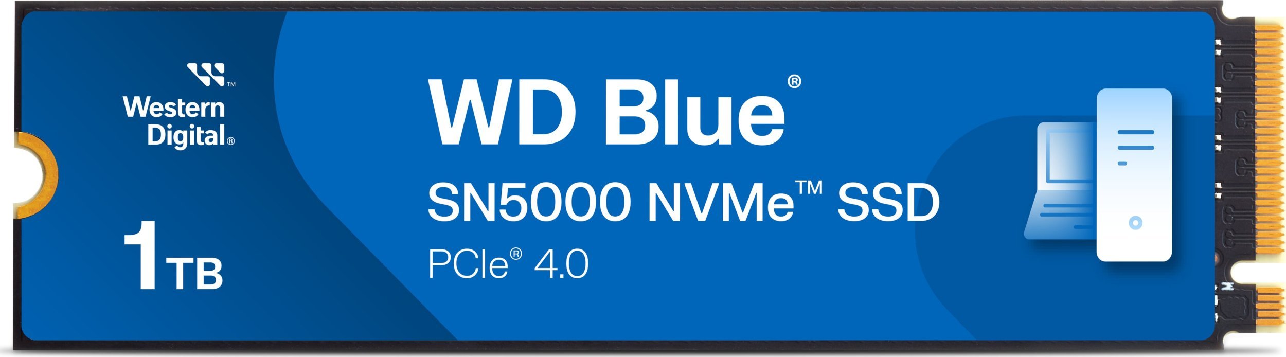 Dysk SSD SanDisk Blue SN5000 1TB M.2 2280 PCI-E x4 Gen4 NVMe (WDS100T4B0E)