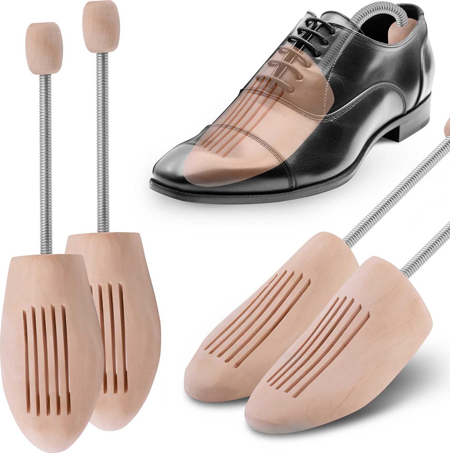 Massido Prawidła rozciągające sprężynowe do butów, 42/43 - 2 szt