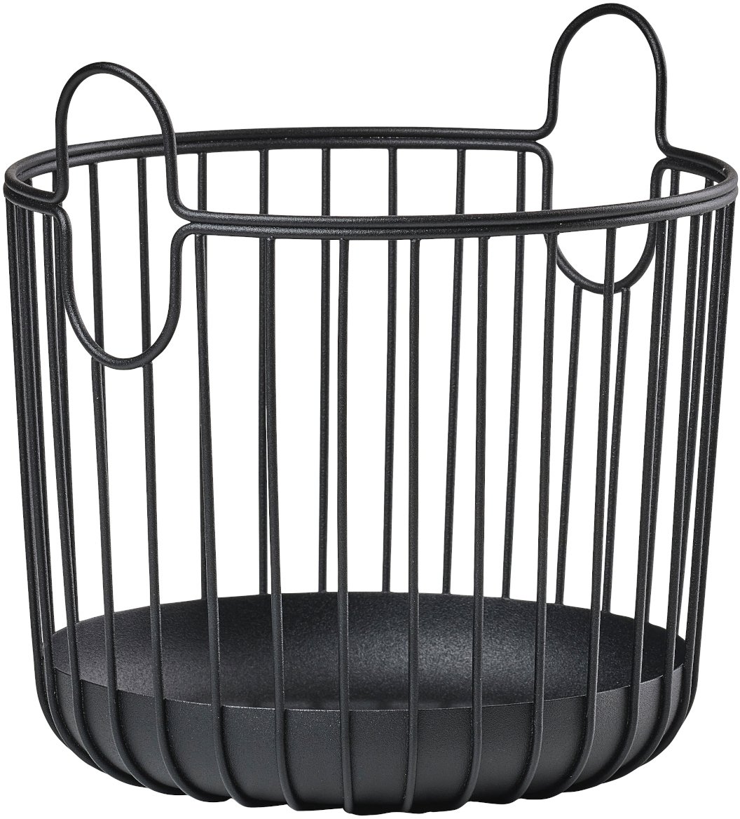 Koszyk prysznicowy Zone do przechowywania Inu 20 x 20 cm Black (28262)
