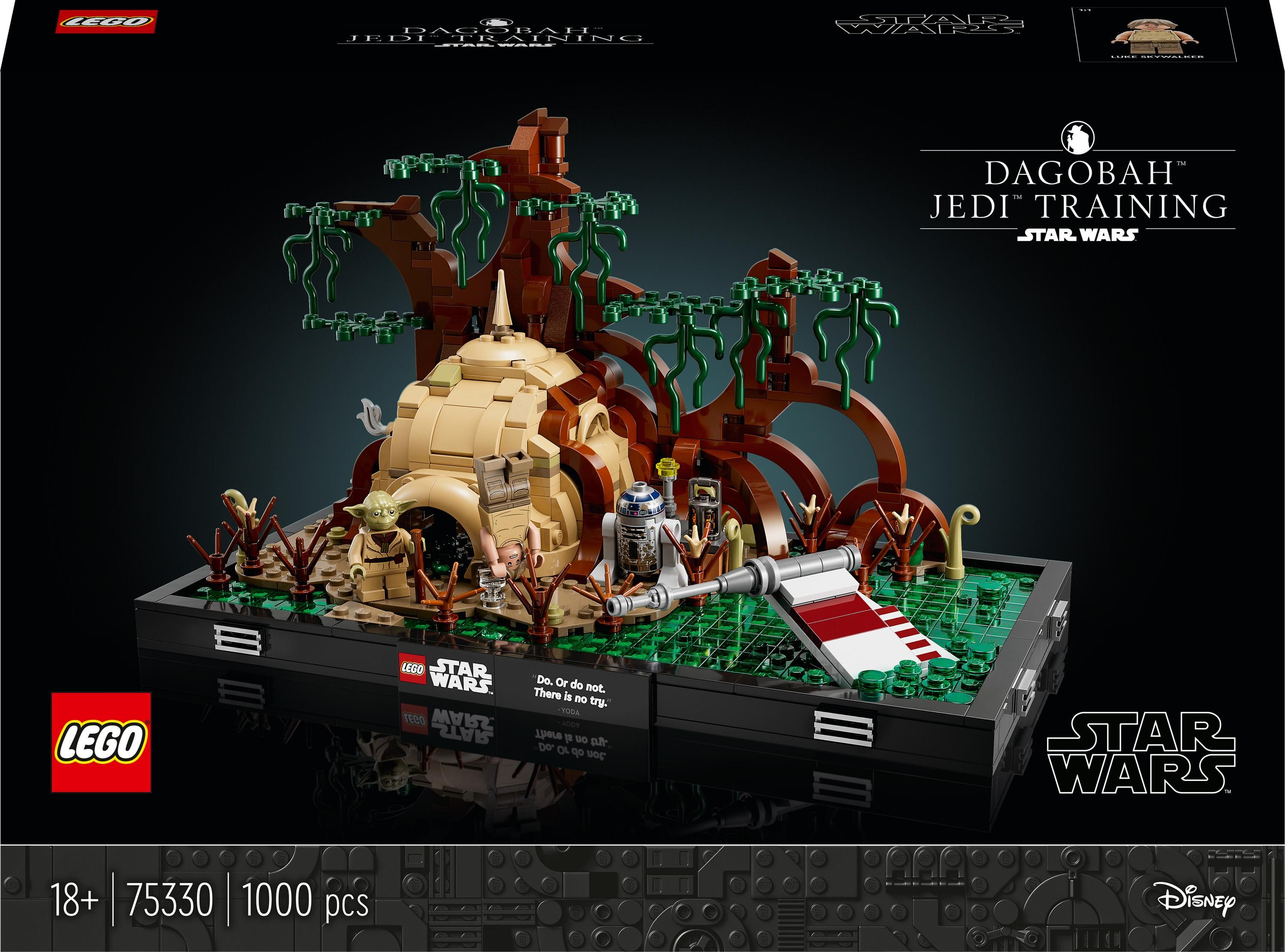 LEGO Star Wars Diorama: Szkolenie Jedi na Dagobah (75330)