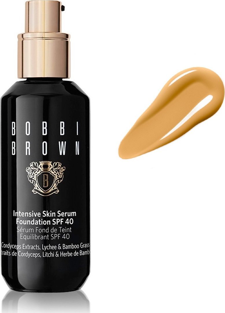 Фото - Тональний крем та база під макіяж Bobbi Brown BOBBI BROWNIntensive Skin Serum Foundation SPF40 nawilżający podkład do twarzy z pompką Warm Natural 30ml 