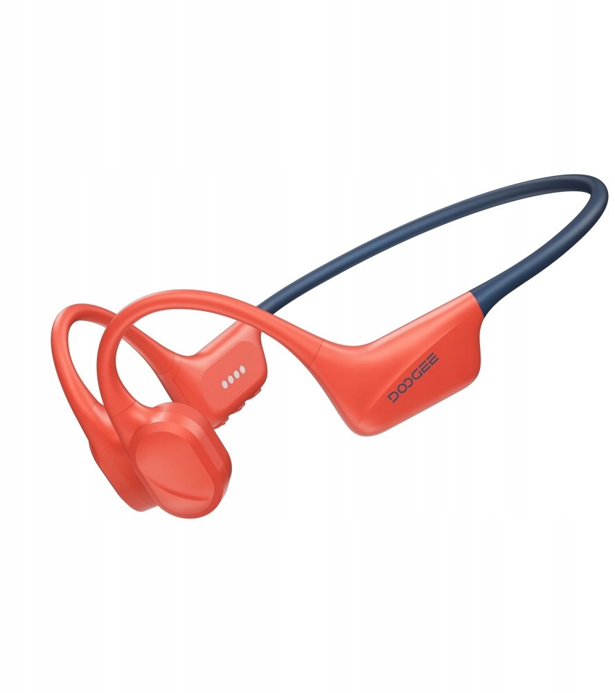 DooGee Z przewodnictwem kostnym BoneBeat Swim Czerwony Red (DGBBSRED)