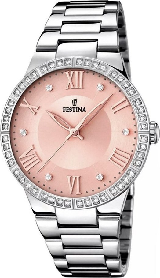 Фото - Наручний годинник FESTINA Zegarek  Zegarek damski  F16719-3 srebrny 