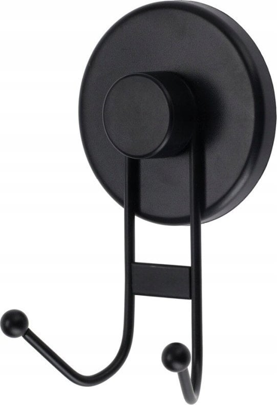 Bathroom Solutions Wieszak metalowy na przyssawki, 2 haczyki