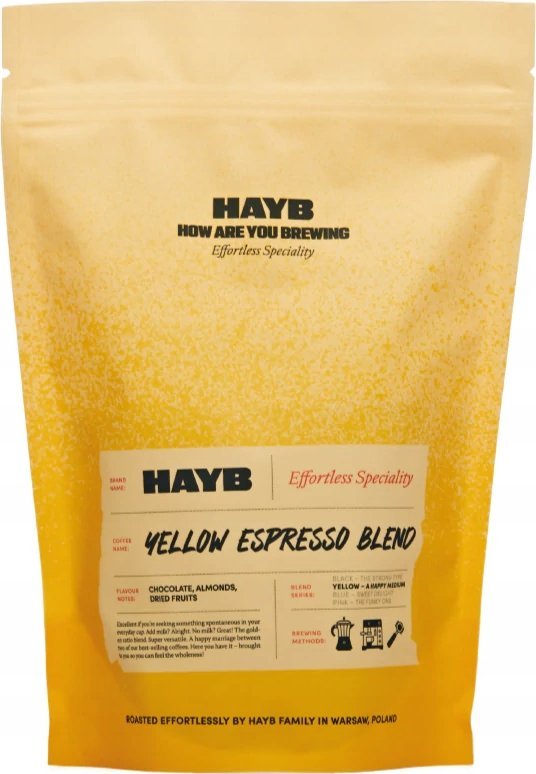 Kawa ziarnista HAYB Yellow Espresso Blend 1 kg
