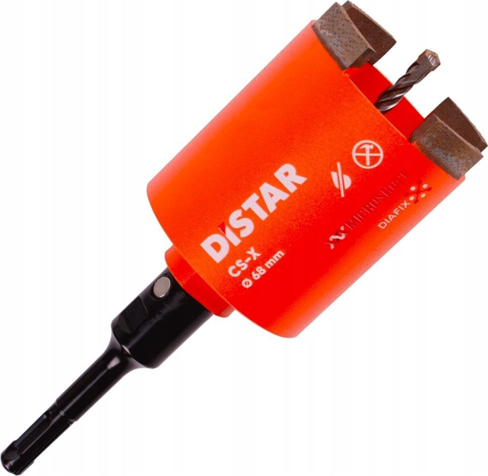 DISTAR WIERTŁO DIAMENTOWE KORONOWE CS- x / SDS+ 068 x 70-4 x M16