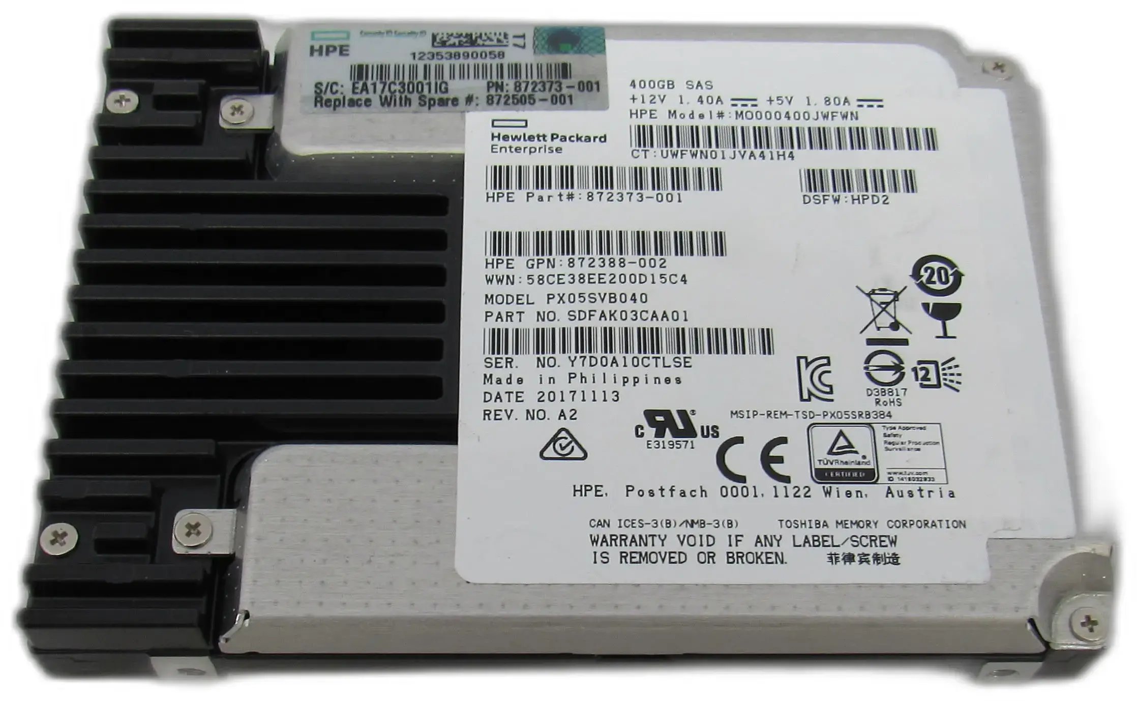 Dysk HP Harddrive 400GB