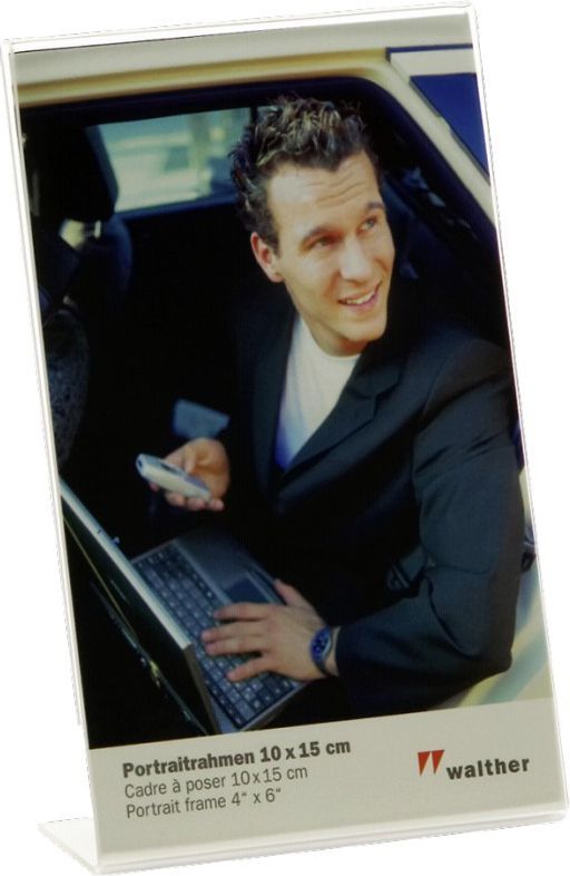 Ramka Walther ze szkla akrylowego pionowa, 10x15 (ASH1015)