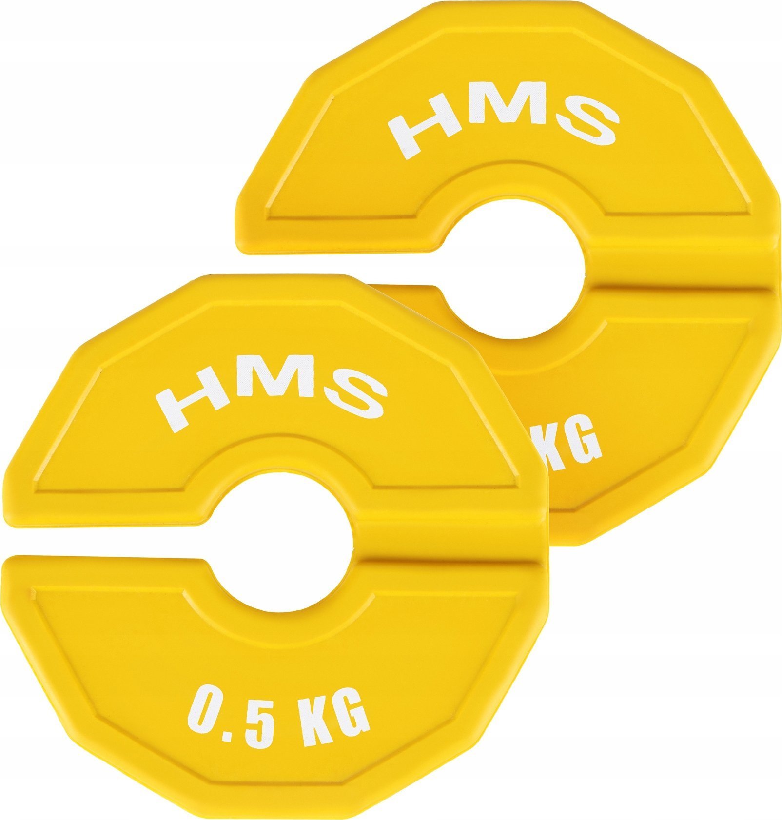 HMS TSN50 TALERZ NA SPRZĘT DO TRENINGU SIŁOWEGO I FITNESS TYPU NAKŁADKA 2 x 0.5 KG HMS