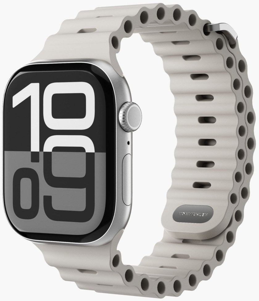 Vonmählen Wave Band 2 do Apple Watch 38 | 40 | 41mm One Size - Kremowy (AWS00119)