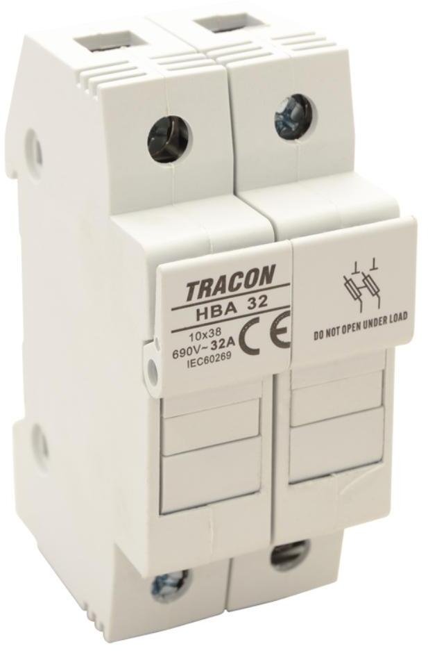 Tracon Electric Osprzęt instalacyjny 32A 10x38 (HBA-2P-32)