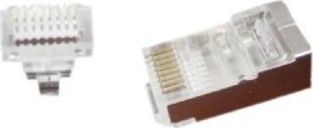 Gembird Wtyk sieciowy przelot 8P8C/FTP/10pak-LC-PTF-01/10