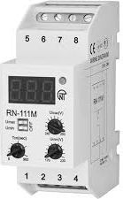 Novatek-Electro Przekaźnik nadzorczy napięcia 1-fazowy 230V AC 5-900s (RN-111M)
