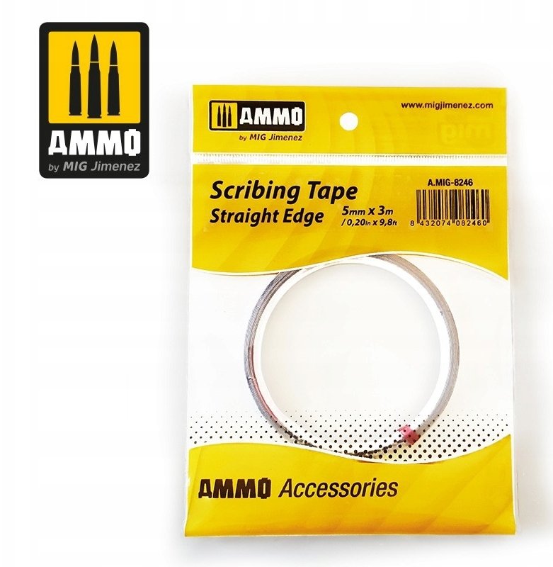 Ammo Ammo: Scribing Tape - Straight Edge (5 mm x 3 m)