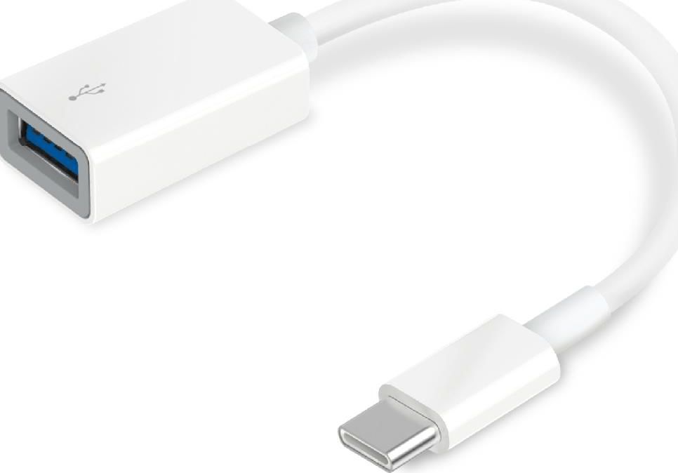 Adapter USB TP-Link UC400 USB-A - USB-C Biały (UC400)
