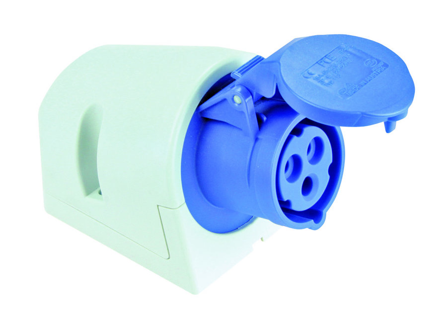 PCE Gniazdo stałe 32A 230V 2P+Z IP44 123-6