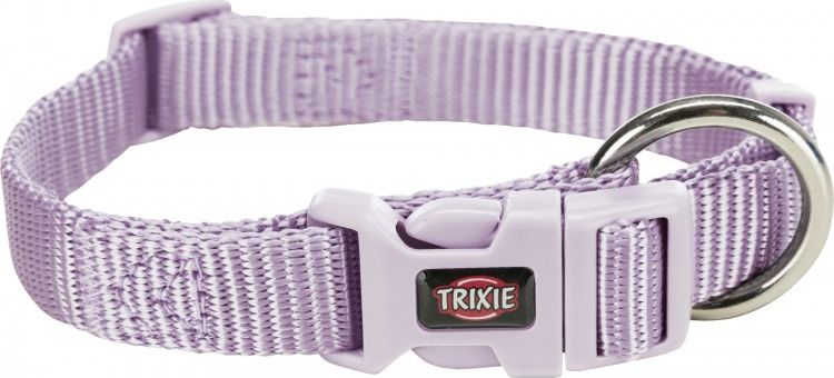 Фото - Нашийник Trixie Premium obroża, dla psa, jasny liliowy, XXS–XS: 15–25 cm/10 mm 