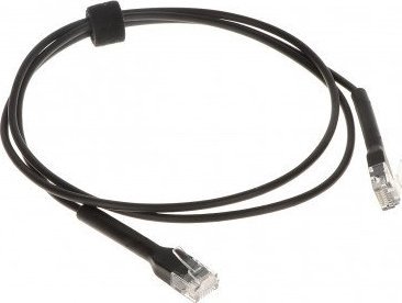   Ubiquiti UBNT UniFi Ethernet Patch Kabel [1m, Cat6, UTP, licna, černý]