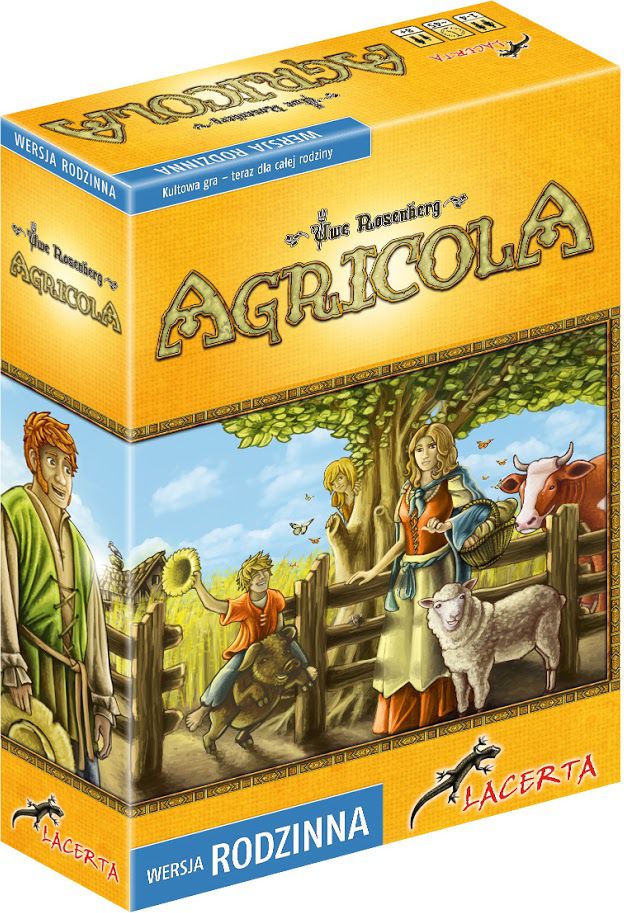 Lacerta Gra planszowa Agricola Wersja rodzinna