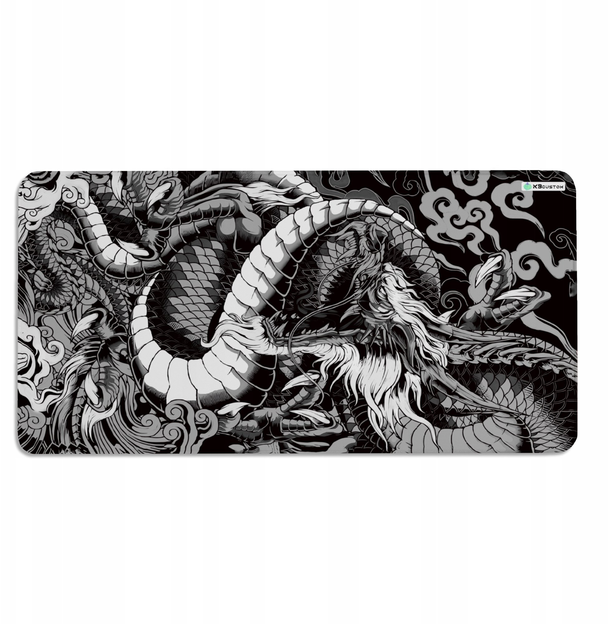 Podkładka KBcustom DUŻA PODKŁADKA MATA POD MYSZKĘ MYSZ 100x50 XXXL KBcustom Biurko Dragon 96