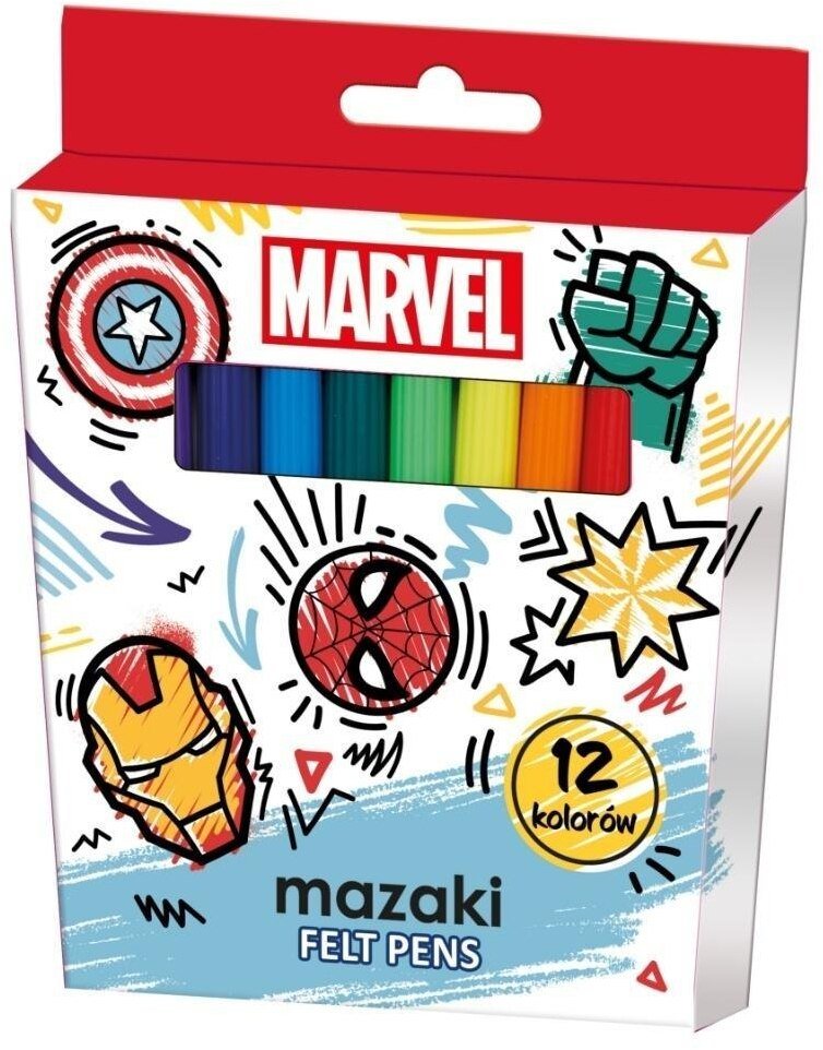 Beniamin Mazaki Avengers 12 kolorów