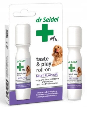 Dermapharm DR SEIDEL ROLL ON TASTE & PLAY 15ml SMAK MIĘSNY