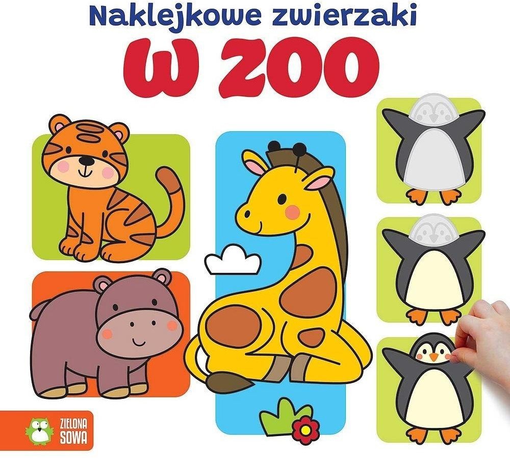 Naklejkowe zwierzaki. W zoo