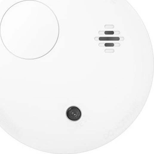 Hikvision Belaidis AX PRO detektor dymu Hik-vision DS-PDSMK-E-WE 1600 m. 868 Mhz baterijos veikimas do 10 m. łatwo wymienne baterie