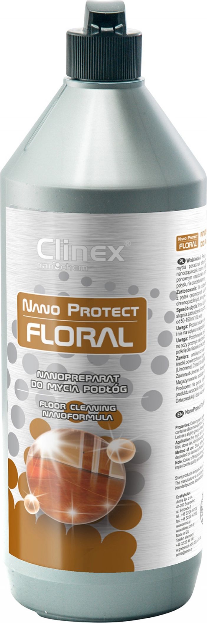 Clinex Płyn do podłóg Nano Protect Floral 1l 77.333