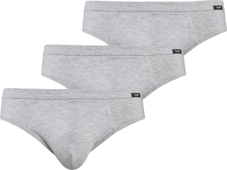 Teyli Wielopak slipów męskich Toni szary S Szary
