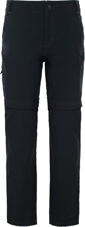 The North Face Spodnie W Exploration Conv damskie : Kolor - Czarny, Rozmiar - L, Długość - Regular