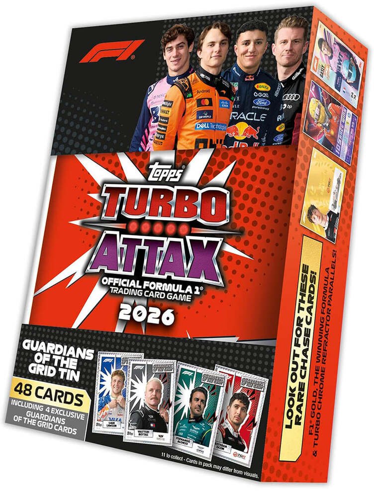 TOPPS Formula 1 Turbo Attax Mega Tin Ass - assorted (5053307084858)