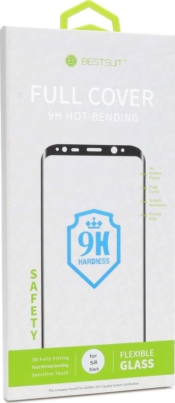 Partner Tele.com Szkło hartowane Flexible Nano Glass 5D Full Glue - do Huawei P30 PRO (Hot Bending) - działający czytnik