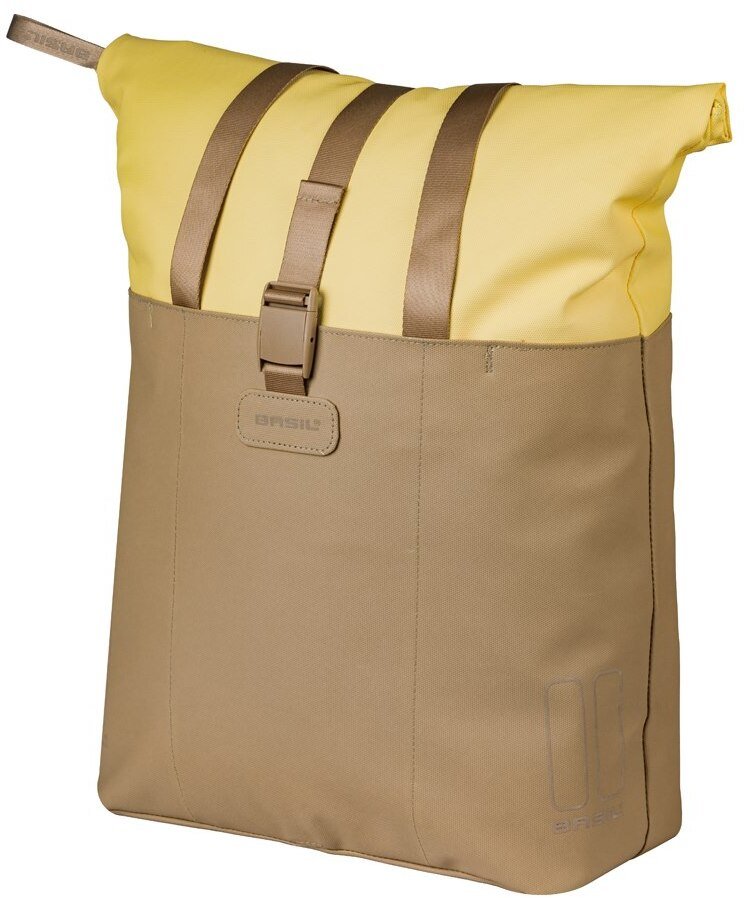 Basil Torba VIVE Bicycle Shopper, MIK Hooks, 15-20L, Wodoodporna, sand/yellow (BAS-18511)