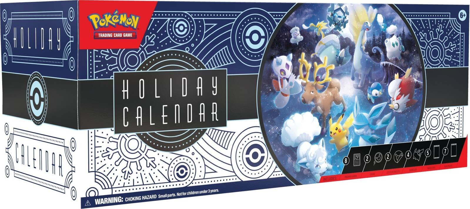 Kalendarz adwentowy Pokémon TCG karty 2023