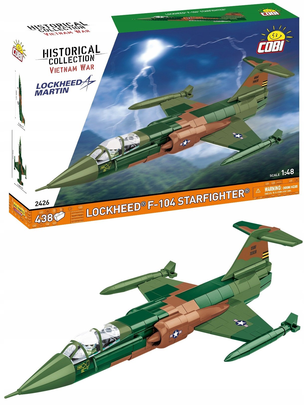 Cobi Historical Collection Lockheed F-104 Starfight